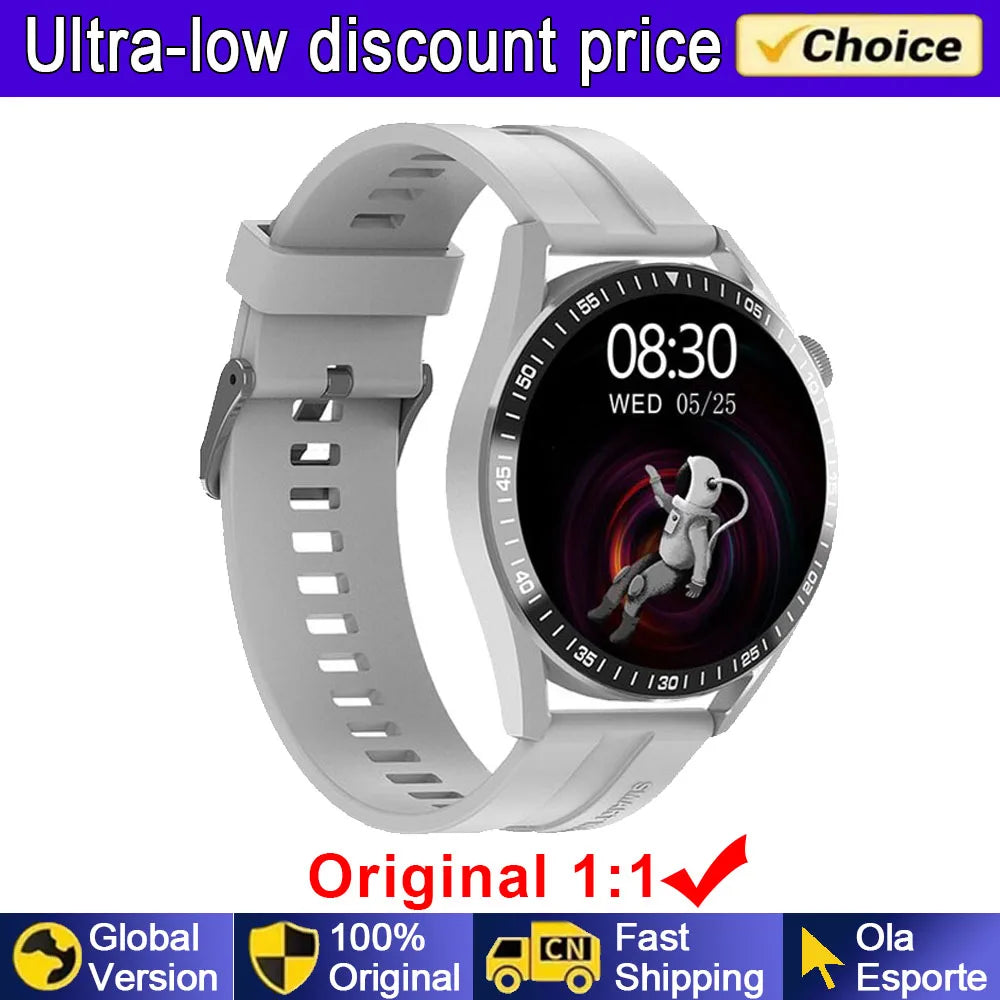 2025 New For Huawei Smart Watch Men Watch 5 Pro AMOLED HD Screen Bluetooth Call GPS NFC Heart Rate Sport SmartWatches PK Gt5 Wh8