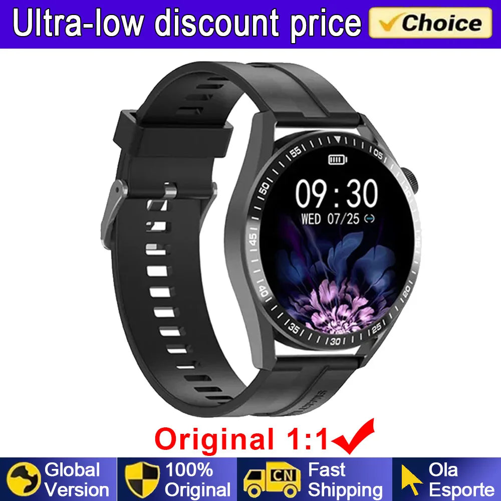 2025 New For Huawei Smart Watch Men Watch 5 Pro AMOLED HD Screen Bluetooth Call GPS NFC Heart Rate Sport SmartWatches PK Gt5 Wh8